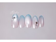 ネイルサロンリシェ 烏丸御池(Recher)/マグネット　シンプル夏デザイン