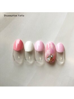 ビューネーションパティオ(Beaunation patio)/初回オフ無料!!雪の結晶Nail