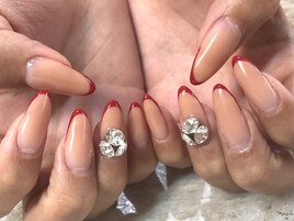 フレンチネイル(オフ込)¥5000