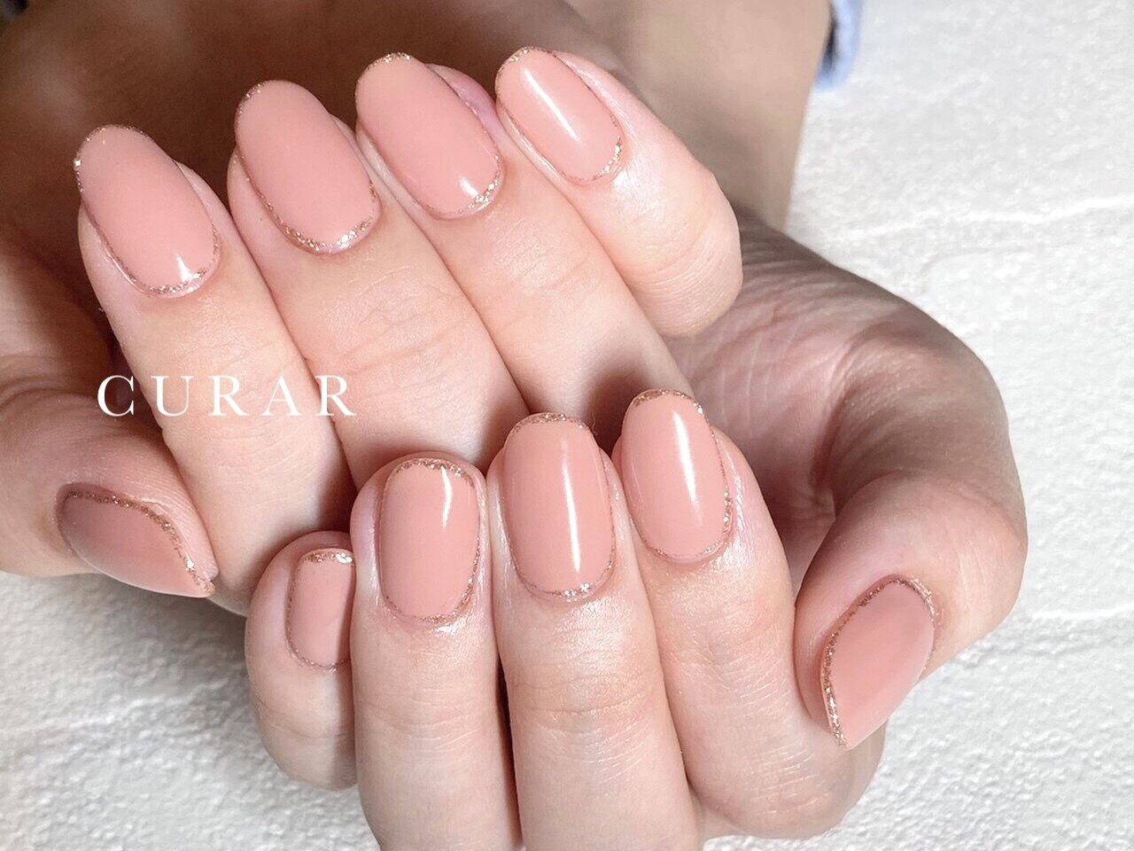 ネイルチップ ひどかっ NO.81 シンプルネイル オフィスネイル