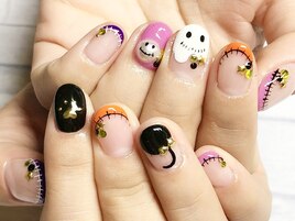 ハロウィンネイル