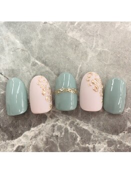ヴァンネイル 海老名店(Van Nail)/ハンド定額デザイン　¥4990