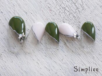 シンプリー ネイルアンドアイラッシュ 祖師谷大蔵店(Simpliee Nail&Eyelash)/フレンチネイル