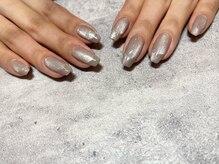 ハレトキネイル(haretoki nail)/オンブレフレンチ