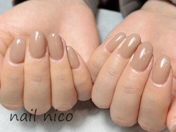 ネイルニコ(nail nico)/レトロカラーなワンカラー