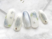 ターラ(Tara)/大人紫陽花ネイル