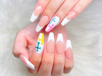 長さだし◆十字架アートネイル