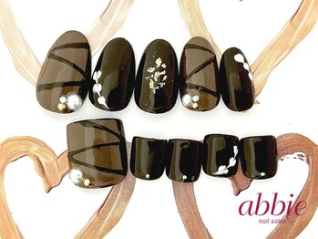 ネイルサロンアビー 北千住店(abbie)/チョコレート◇¥11187/¥10384
