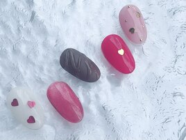 バレンタインアート