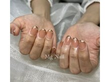 エムジーネイル(Mg Nail)/ミラーフレンチ