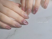 アーブルネイル(arbre nail)/●偏光ミラー&フラッシュネイル