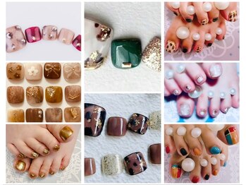 秋ネイルデザイン