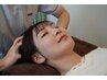 首肩こり・眼精疲労にヘッドスパ６０分