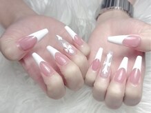 ダブルマイ(W mai)/長さだしフレンチ*クロムネイル