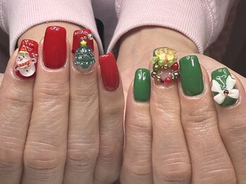 オハナ(OHANA)/クリスマスネイル【池袋】