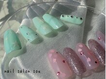 ネイルサロン ソウ 心斎橋店(Nail Salon Sou)/トレンド定額コース/春限定Art