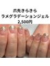 ラメグラデーション/ジュニアネイリスト/オフ込み/¥2,500