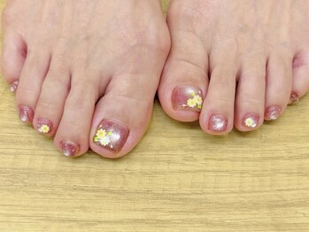 エルーシェ 荻窪店(Nail&Eyelash Ercher)/【フット】マグネットネイル♪