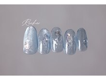 ネイルサロンリシェ 烏丸御池(Recher)/マグネット　水っぽデザイン