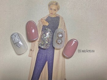 クワイ(Qui)/大理石ネイル