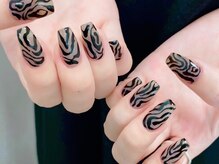 ビアンカ ネイルサロン 大宮店(Bianca)/ゼブラネイル♪