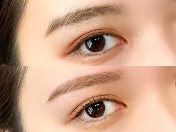 アンナ 仙台駅広瀬通2号店(Anna)の写真/1 日で印象変わる★【まつげパーマ×美眉アイブロウ WAX】で魅せる上品な目元♪いつでも抜け目ない旬顔◎