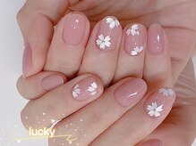 ラッキー(Lucky)/桜ネイル