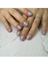 エルネイル バイ ファースト(el.NAIL by1st)/ラメグラデーション