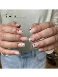 カラフルストーンネイル