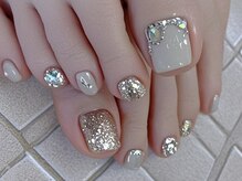 モアグラム 大宮東口店(More Glam)/フットネイル　埋め尽くし