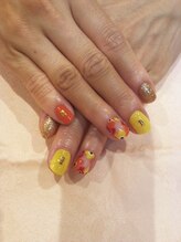 ネイルサロンカラット(nail salon Carat)/ビタミンカラー♪