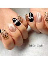 レッシュネイル サロンアンドスクール(RECH NAIL salon&school)/レオパード★