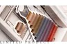 【ブラウンエクステ★120本】セーブル¥7,500/フラットラッシュ¥9,000