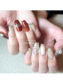 ネイルサロンクリアヴィラ(nail salon clear villa)/オーダーデザイン