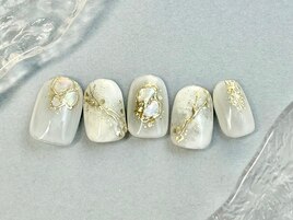 ミラー囲みネイル【¥8800】