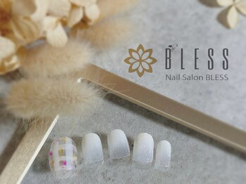ネイルアンドアイラッシュサロン ブレス 長町南駅店(BLESS)/トレンドのシースルー感☆