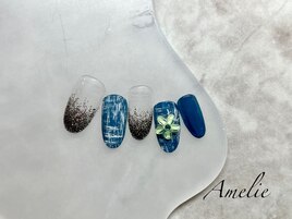 お花/パーツ/ラメ/ワンカラー