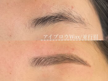 ミネス(me'ness)/アイブロウWax/並行アーチ