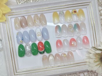 ティーエヌ 本厚木店の写真/サンプル豊富でなりたい指先が手軽に叶う♪リーズナブルにスピーディに可愛いネイルが思い通り☆