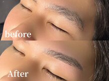 エムズアイブロウ 大和西大寺(M’sアイブロウ)/メンズハリウッドブロウリフト