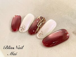 マグネット&ミラーネイル/安田