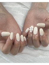 ジーナネイル 浦安(Zina nail)/one pointリボン
