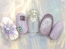 紫陽花ネイル☆6600円