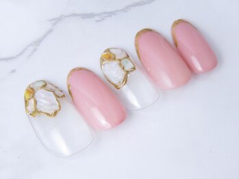 モアニ ヒロオ 渋谷店(MOANI Hiroo)/シェル埋め込みアート