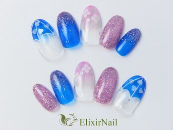 エリクサーネイル 池袋(Elixir Nail)/定額b カジュアル/クーポン使用