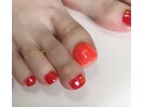 フットオーロラミラーネイル