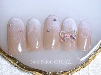 クリスタ(CRISTA)/ブライダルネイル ¥11000