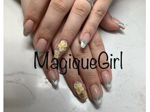 ネイルサロン マジックガール(Nail Salon MagiqueGirl)/【プルメリア】