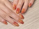 桃ネイル