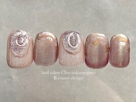 【12月】ピンクニュアンスネイル